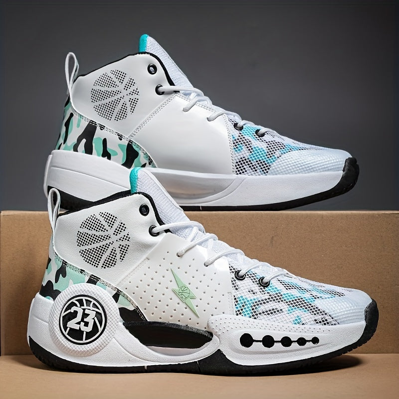 Men'S High-Top Sports Casual Shoes for Basketball