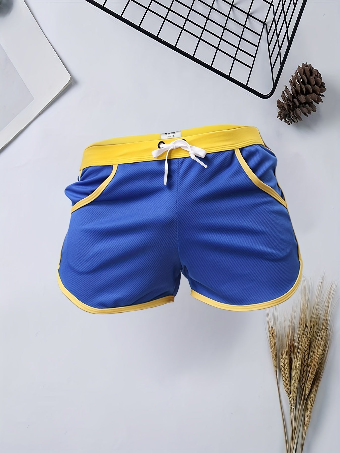 Summer Fitness Shorts - 1pc Men's Beach Jogger Pants, Arrow Pants, Sport Athletic Underwear