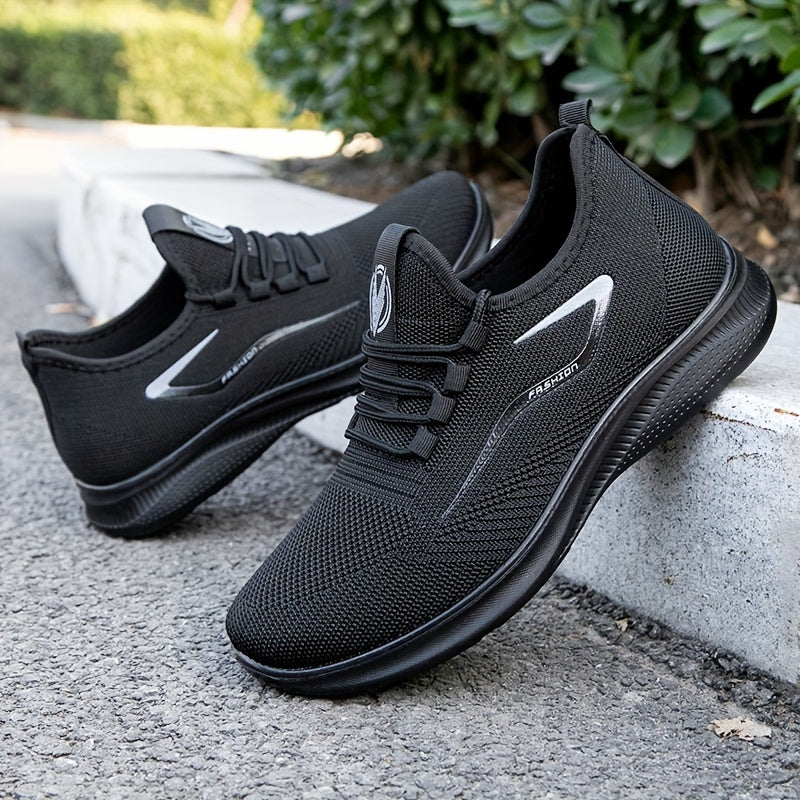 Lightweight Breathable Men's Sneakers - Athletic Shoes for Running Basketball Workout Gym