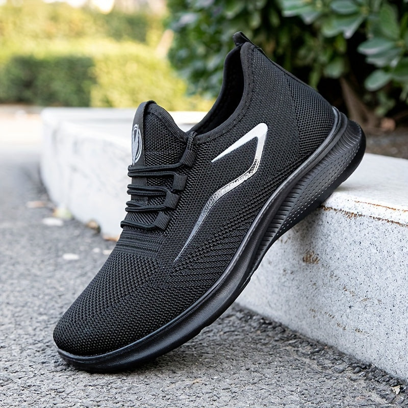 Lightweight Breathable Men's Sneakers - Athletic Shoes for Running Basketball Workout Gym