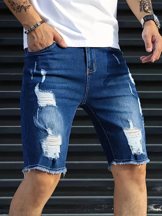 Casual Shorts Are a Trendy Choice for Summer Denim Fashion.