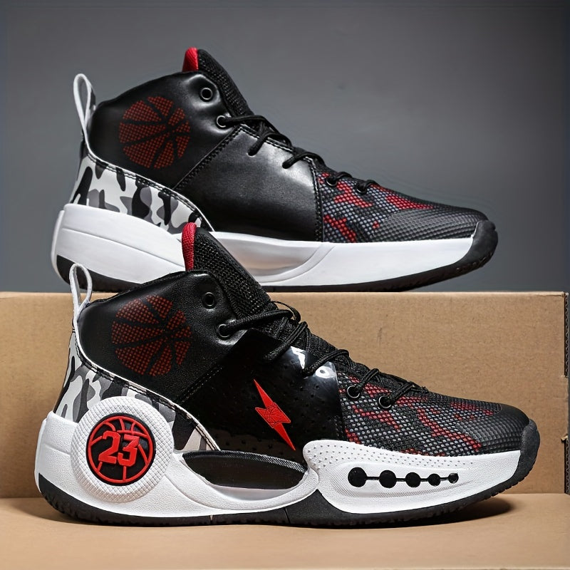 Men'S High-Top Sports Casual Shoes for Basketball