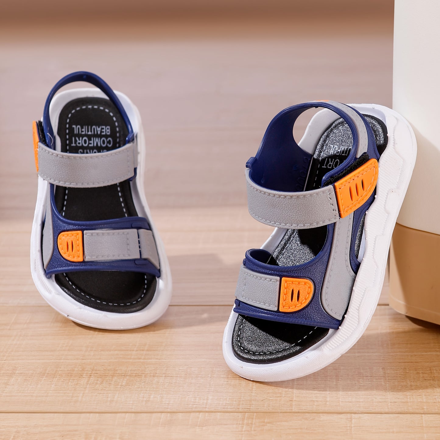 Boys' Fashionable Sandals - Breathable, Comfortable Sole, Suitable for Indoor & Outdoor Use, Summer Edition