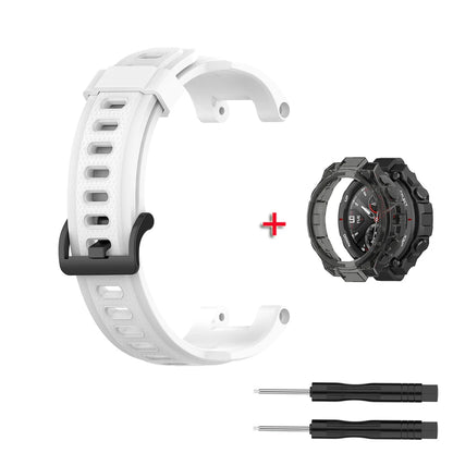 Replacement Strap For Huami Amazfit T rex Strap Silicone Watchband For Amazfit T-Rex/T-Rex Pro Strap