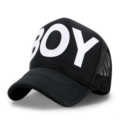 Wholesale Adult Summer Sun Hats Men Cool Hiphop Punk Rock Truck Cap Women Fashion Mesh Baseball Caps