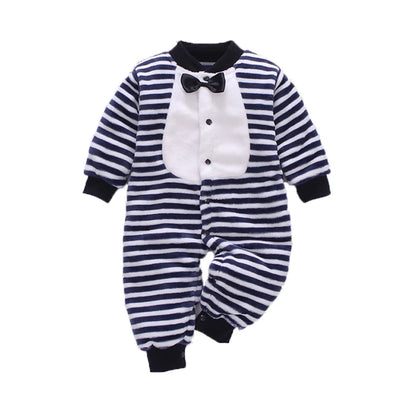 Newborn Baby jumpsuit Clothes Autumn Winter Infant Clothes Cartoon Baby boy Pajamas Toddler Rompers for girls new born  0-18M