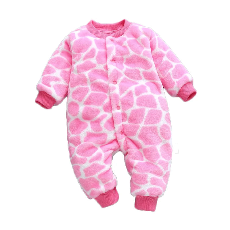 Newborn Baby jumpsuit Clothes Autumn Winter Infant Clothes Cartoon Baby boy Pajamas Toddler Rompers for girls new born  0-18M