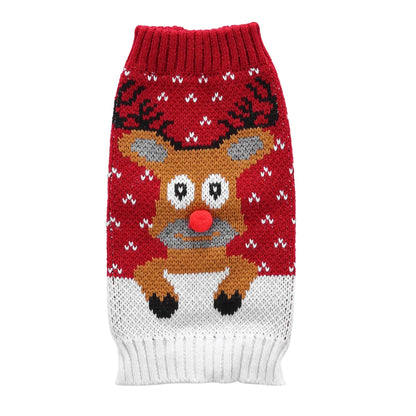 Pet Dog Sweater Cat Clothes For Small Dog Clothing Christmas Cat Sweater Dogs Coat Halloween Warm Pet Jacket Knitting Costume 35