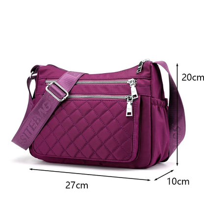 Fashion Women Messenger Bag Nylon Oxford Waterproof Shoulder Package Large Capacity Casual Travel Crossbody Bag bolsa feminina