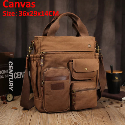 Men Shoulder Messenger Bag Headphone Hole Waterproof Crossbody Bag Nylon Travel Handbag Large Capacity Storage Work Bags XA666C