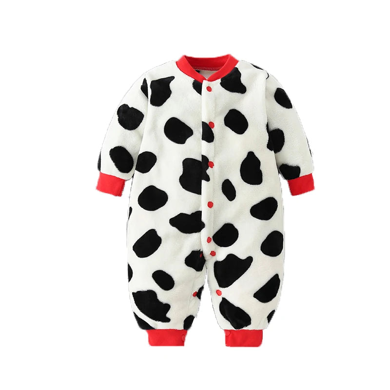 Newborn Baby jumpsuit Clothes Autumn Winter Infant Clothes Cartoon Baby boy Pajamas Toddler Rompers for girls new born  0-18M