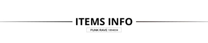 PUNK RAVE Men's Punk Style Daily Stylish Mesh V-neck Short Sleeve T-shirt Men Tank Casual Tops Spring and Summer Tees