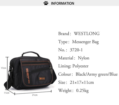 Men Messenger Bags Casual Multifunction Small Travel Bags Waterproof Style Shoulder Fashion Military Women Crossbody Bags