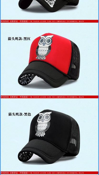 Wholesale Adult Summer Sun Hats Men Cool Hiphop Punk Rock Truck Cap Women Fashion Mesh Baseball Caps