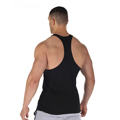 Gym Warriors Brand Clothing Bodybuilding Sleeveless Undershirt Fitness Mens Muscle Vest Summer Solid Cotton Tank Top Men Tanktop