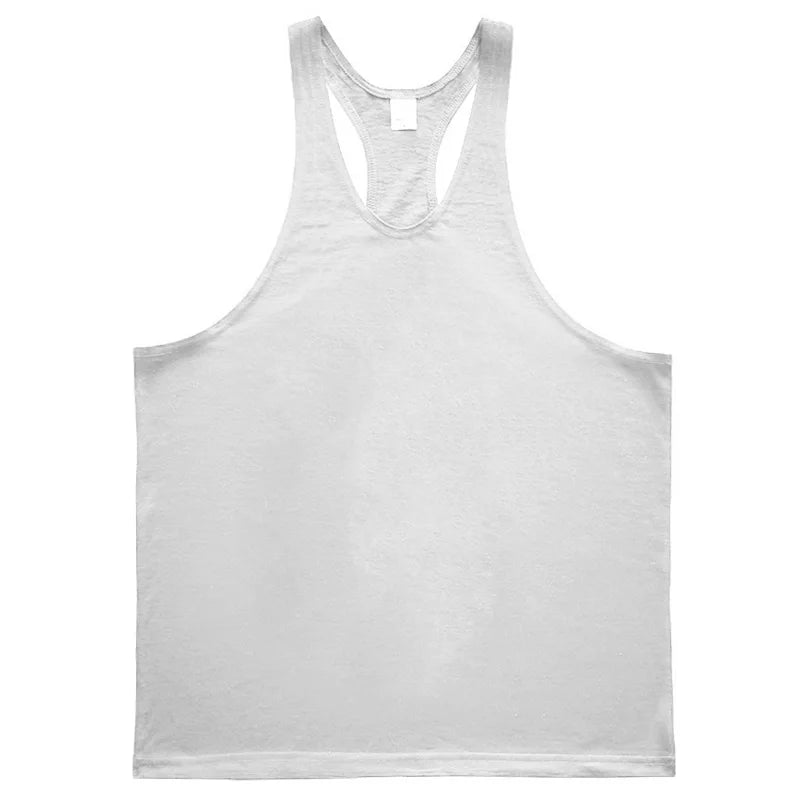 Gym Warriors Brand Clothing Bodybuilding Sleeveless Undershirt Fitness Mens Muscle Vest Summer Solid Cotton Tank Top Men Tanktop