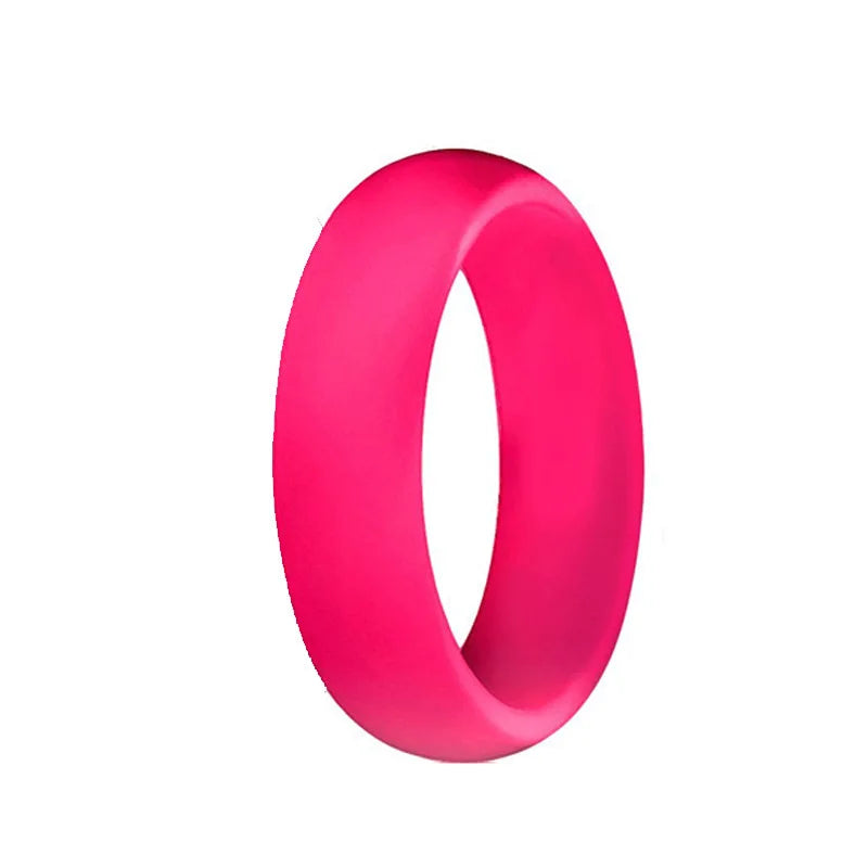 Silicone Ring Purple Women Rings Size 4 5 6 7 8 9 10 for Women Men Wedding Tennis Sport Ringen Voor Vrouwen Sortijas De Mujer