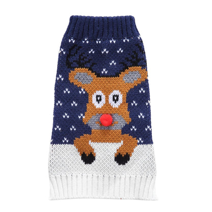 Pet Dog Sweater Cat Clothes For Small Dog Clothing Christmas Cat Sweater Dogs Coat Halloween Warm Pet Jacket Knitting Costume 35