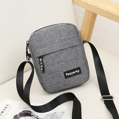 2022 Men's Bag Fashion Nylon Small Casual Men Mini Handbags Male Cross body Shoulder Messenger Bags For Men Purses and Handbags