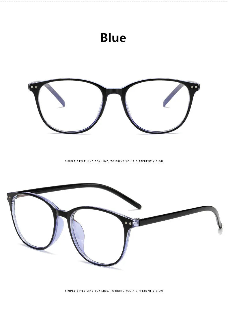 Fashion Reading Glasses Anti-Blue Light Women Men Computer Presbyopia Hyperopia Reading Eyeglasses+1.0+1.5+2.0+2.5+3.0+3.5+4.0