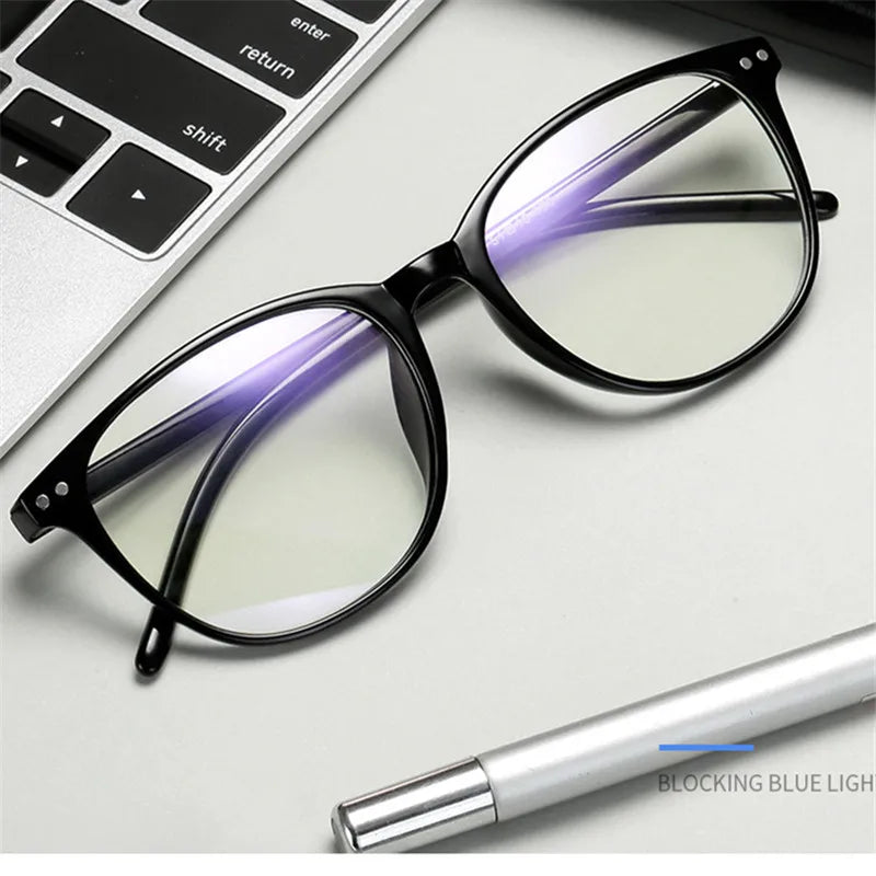 Fashion Reading Glasses Anti-Blue Light Women Men Computer Presbyopia Hyperopia Reading Eyeglasses+1.0+1.5+2.0+2.5+3.0+3.5+4.0