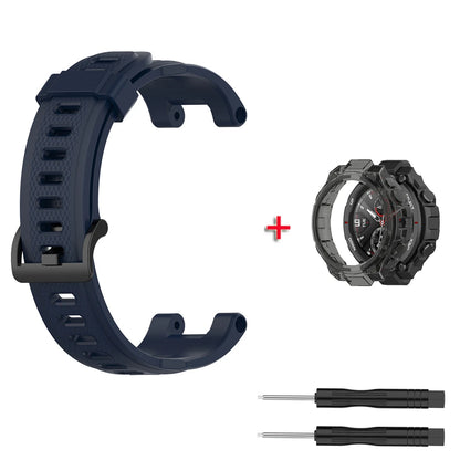 Replacement Strap For Huami Amazfit T rex Strap Silicone Watchband For Amazfit T-Rex/T-Rex Pro Strap