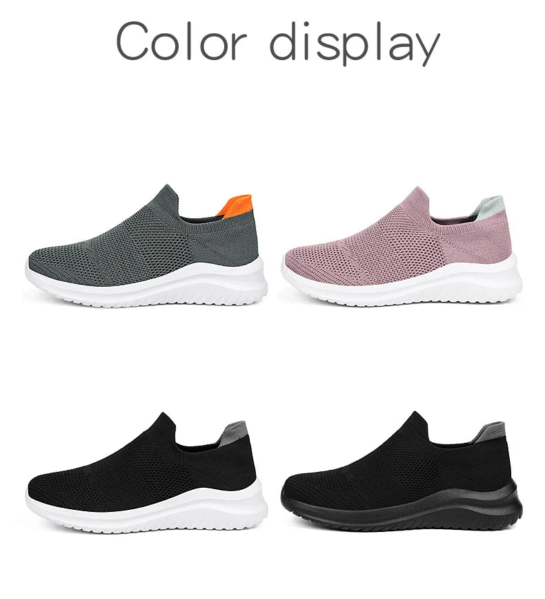 Vulcanized Shoes Women Men Sneakers Slip on Casual Shoes Men Loafers 2024 New Walking Zapatillas Hombre Plus Couple Footwear