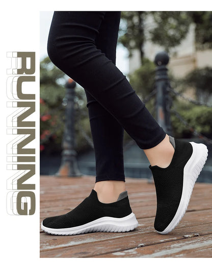 Vulcanized Shoes Women Men Sneakers Slip on Casual Shoes Men Loafers 2024 New Walking Zapatillas Hombre Plus Couple Footwear