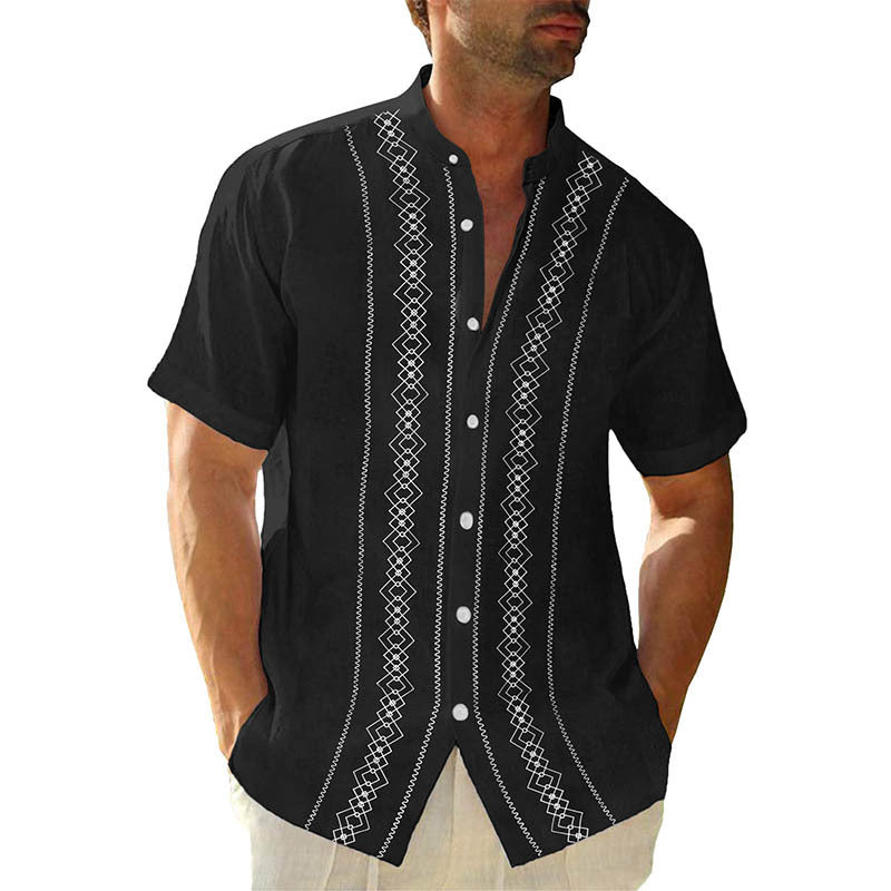 2024 Trendy Hot Selling Men's Shirt Top Summer Short Sleeve Casual Fashion Hawaiian Shirt High Quality Large Size XS-5XL