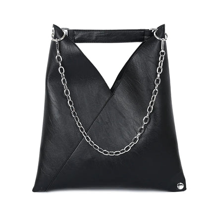 Fashion Leather Handbags for Ladies Luxury Handbags Women Bags Designer Large Capacity Tote Simple Chain Shoulder Bag Female