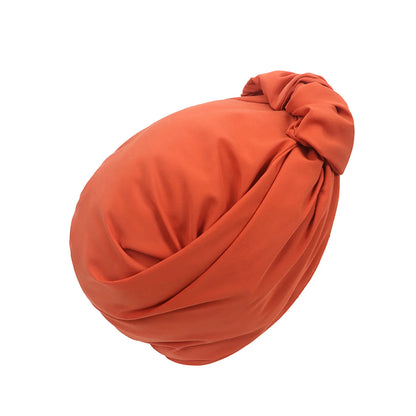 French Vintage Turban Hat Fashion Female Bandana Headband Women's Hair Cover Cap Ladies Head Wraps Muslim Headscarf Bonnet