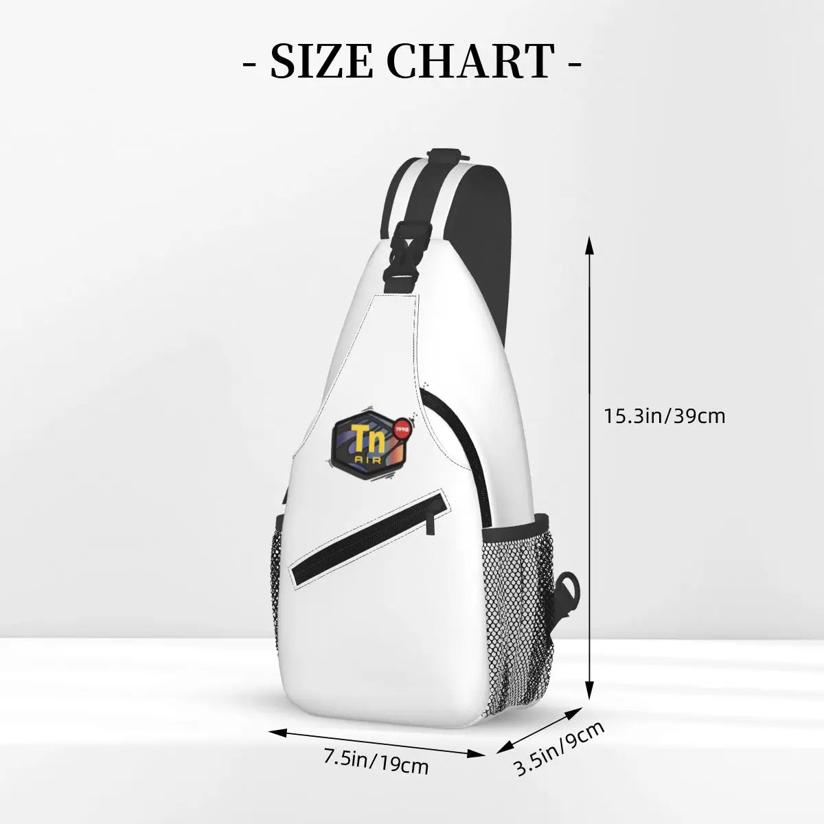 Air Max TN Plus Chest Bag Men Sling Crossbody Backpack Chest Bag Traveling Hiking Daypack Shoulder Bag