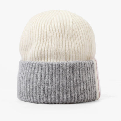 VISROVER 12 Colors Solid Real Cashmere Beanies Winter Hat For Woman Acrylic Hat Woman Autumn Warm Skullies For Man Wholesales