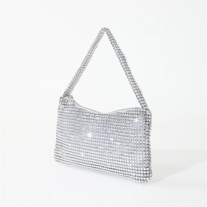 Rhinestone Evening Bag For Women Bling Purse Sparkly Diamond Shoulder Bag For Women Party Club Wedding Prom Clutch Purses