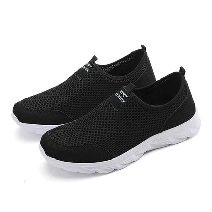 39-47 Lightweight Men's Casual Shoes Outdoor Breathable Male Casual Sneakers Anti-slip Men Walking Shoes Soft Flats Slip on 2024