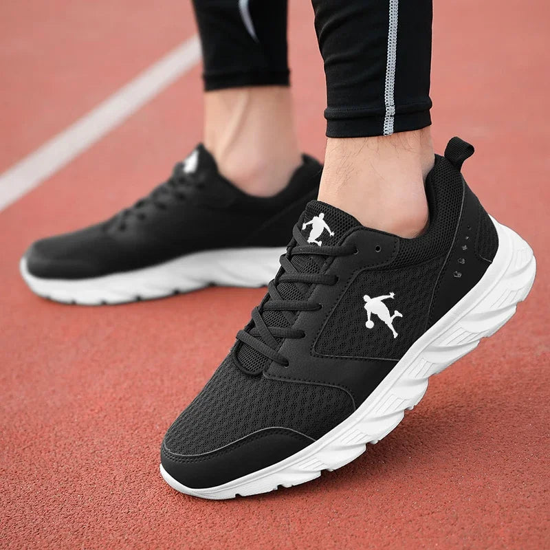 New Men Casual Sneakers Summer Breathable Sport Shoes Lightweight Outdoor Mesh Running Shoes Athletic Jogging Walking Shoes