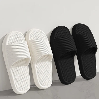 Soft Cloud Slippers for Men Flip Flops Beach Sandals Bathroom Non-Slip Slides Men Women Slippers Indoor House Shoes Male Slipper