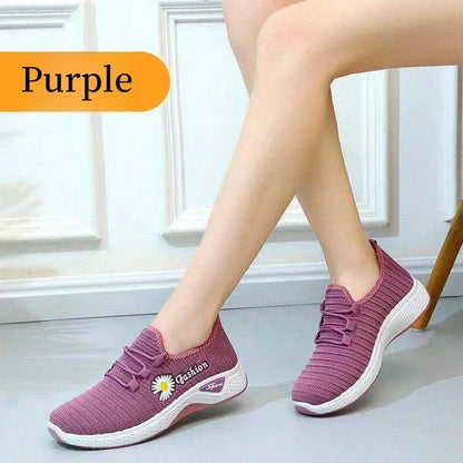 New Daisy Breathable Mesh Shoes Versatile Casual Shoes Lightweight Soft Bottom Anti slip Sports Shoes Walking Shoes