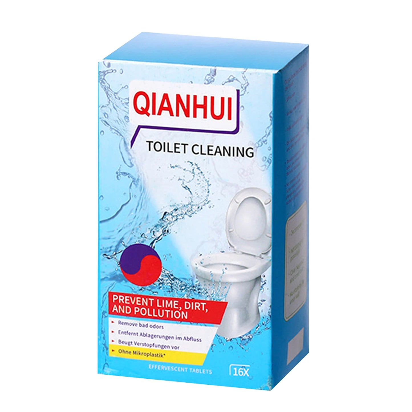 Powerful Toilet Cleaner for Descaling Deodorizing Long Lasting Effect Toilet Deodorizer Tablets for Bathroom