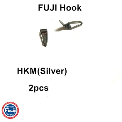 Original FUJI HKM Folding Hook Keeper For Luer And Fly Fishing Rod 2pcs & 4pcs Each Bag