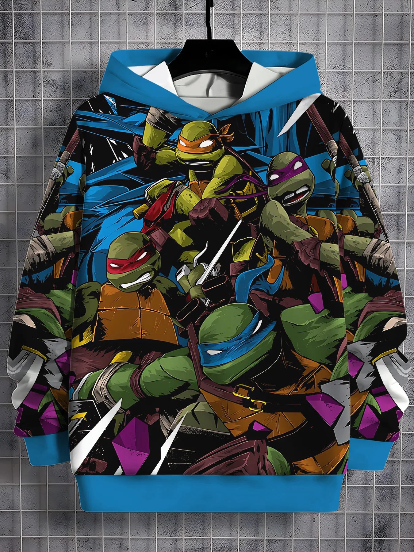 Teenage Mutant Ninja Turtles 3D Print All Seasons Children Casual Sweatshirt Cool Pullover Tops Unisex Clothes Boy Girl Hoodies