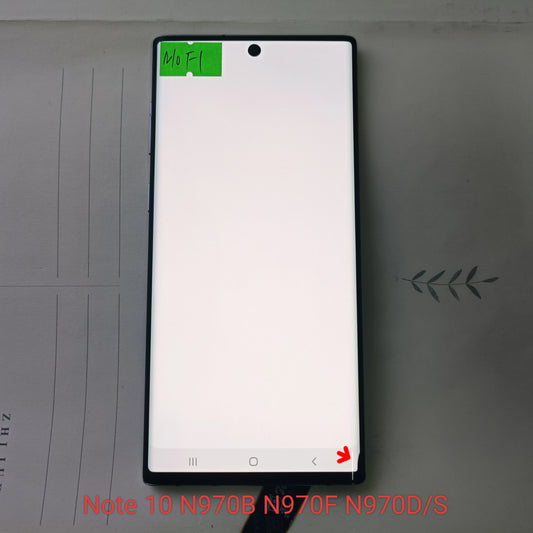 AMOLED Material Galaxy Note 10 SM-N9700 N970F N970D N970B/S LCD Model Intelligent Curved Screen