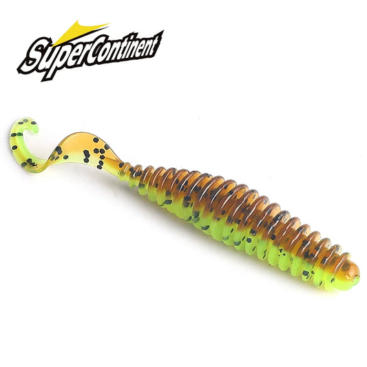 Supercontinent soft bait new Tanan 5cm 6.5cm fishing lures Pesca carp fishing bass lure Isca artificial PVC