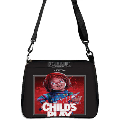 Child's Play Chucky Print Bag, Lightweight Shoulder Bag, Multifunctional Handbag For Shopping 5.23