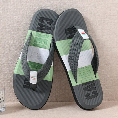 Men's Shoe Shiatsu Beach Male Slipper Outdoor Flip Flops Flat Slides Adult Comfortable Pvc Casual Summer Sale Designer Luxury