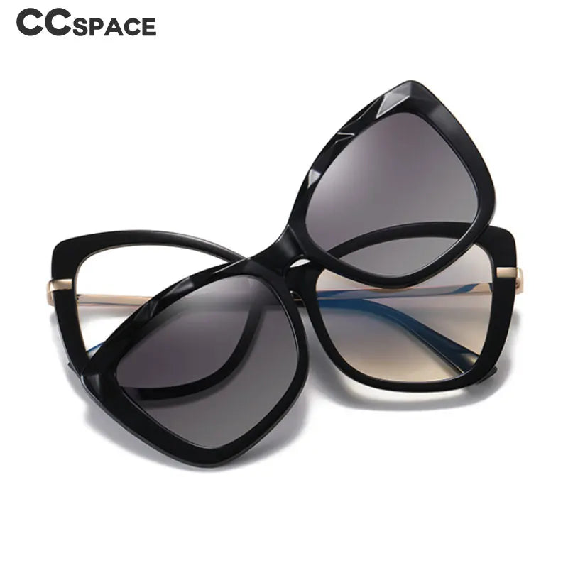 48337 Anti Blue Light Glasses Frames Polarized Sunglasses Clip Men Women Multifunctional TR90 Fashion Computer Eyeglasses