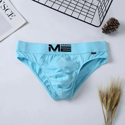 Men's Panties Cotton Briefs Letter Pattern Soft Breathable Cotton Sexy Panties 3D Underpants Underwear Male Clothing