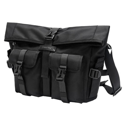 Lifetime Warranty Fashion Messenger Bags Male Shoulder Bags 13.3inch Laptop Bag Outdoor Crossbody Bags For Men Cycling Bags Boys