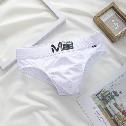 Men's Panties Cotton Briefs Letter Pattern Soft Breathable Cotton Sexy Panties 3D Underpants Underwear Male Clothing