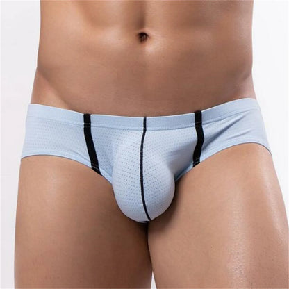 Sexy Men'S Boxers Shorts Man Rib Fabric Underwear Bulge Penis Pouch Underpants Panties Hombre Male Boxer Trunks Lingerie